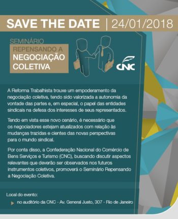 CNC promove seminário sobre negociação coletiva