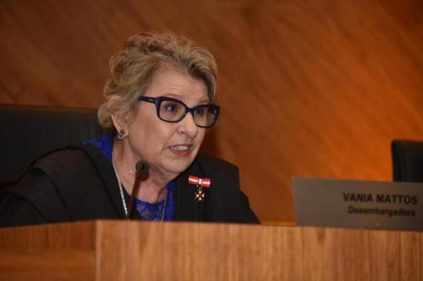 Vânia Cunha Mattos, presidente do TRT-4